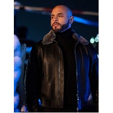 Power Book II Ghost S02 Lorenzo Tejada Shearling Collar Jacket